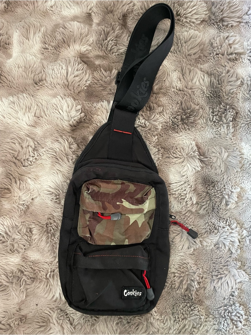 Cookies “RACK PACK" OVER THE SHOULDER BAG